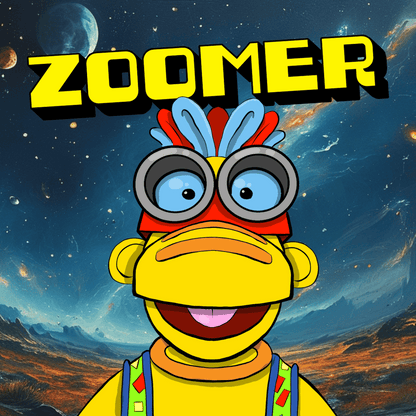 Zoomer – Premium Full-Body Yellow Alien Puppet (24”/60cm)