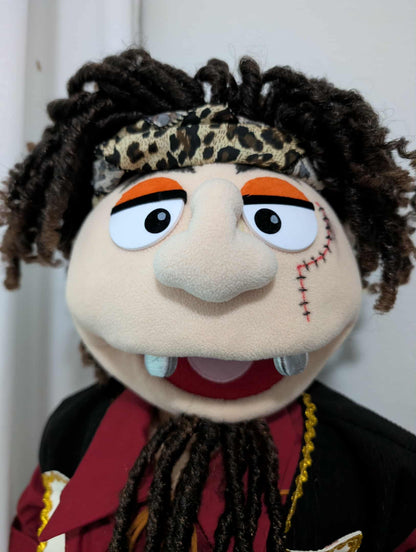 Planky McJiggles  - ZimZam Original 28” Full-Body Pirate Puppet with Premium Outfit