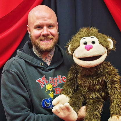 Elroy Monkey Puppet – 24" Full Body