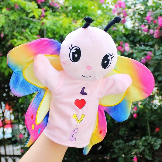 Colorful Butterfly 25cm Hand Puppet
