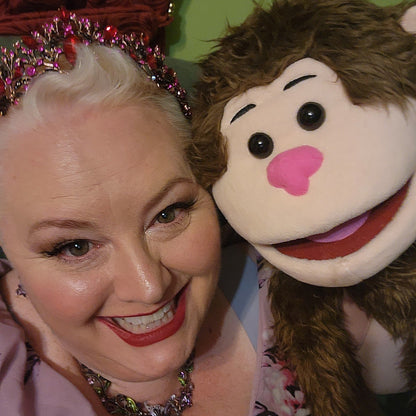 Elroy Monkey Puppet – 24" Full Body