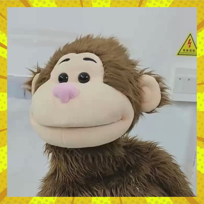 PRE-ORDER Elroy - Full-Body Brown Monkey Puppet (24"/60cm) Shipping October