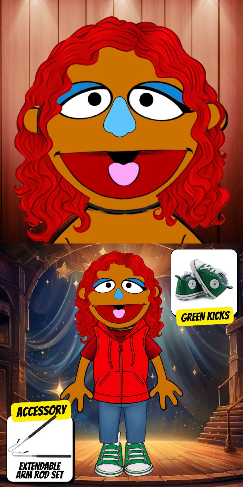 Pubbets Lab – 28” (70cm) Custom Full-Body Puppet | Design Your Own Puppet with price 216.90 ID wQnmPGZeP7ce3SEQ_DK1bw4n