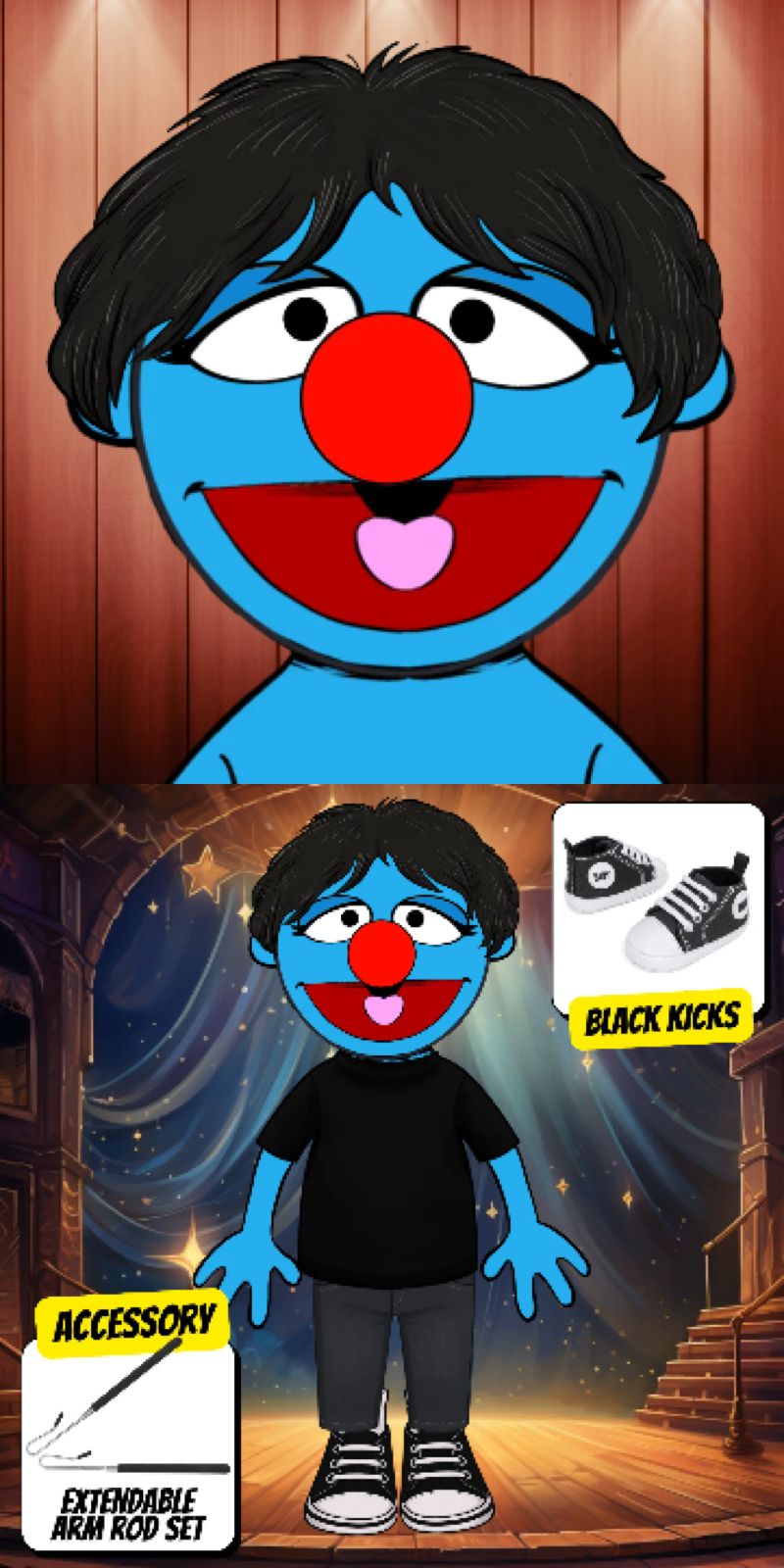 Pubbets Lab – 28” (70cm) Custom Full-Body Puppet | Design Your Own Puppet with price 211.90 ID DmDxoYiPBo2Qr47wGGCQZUSP