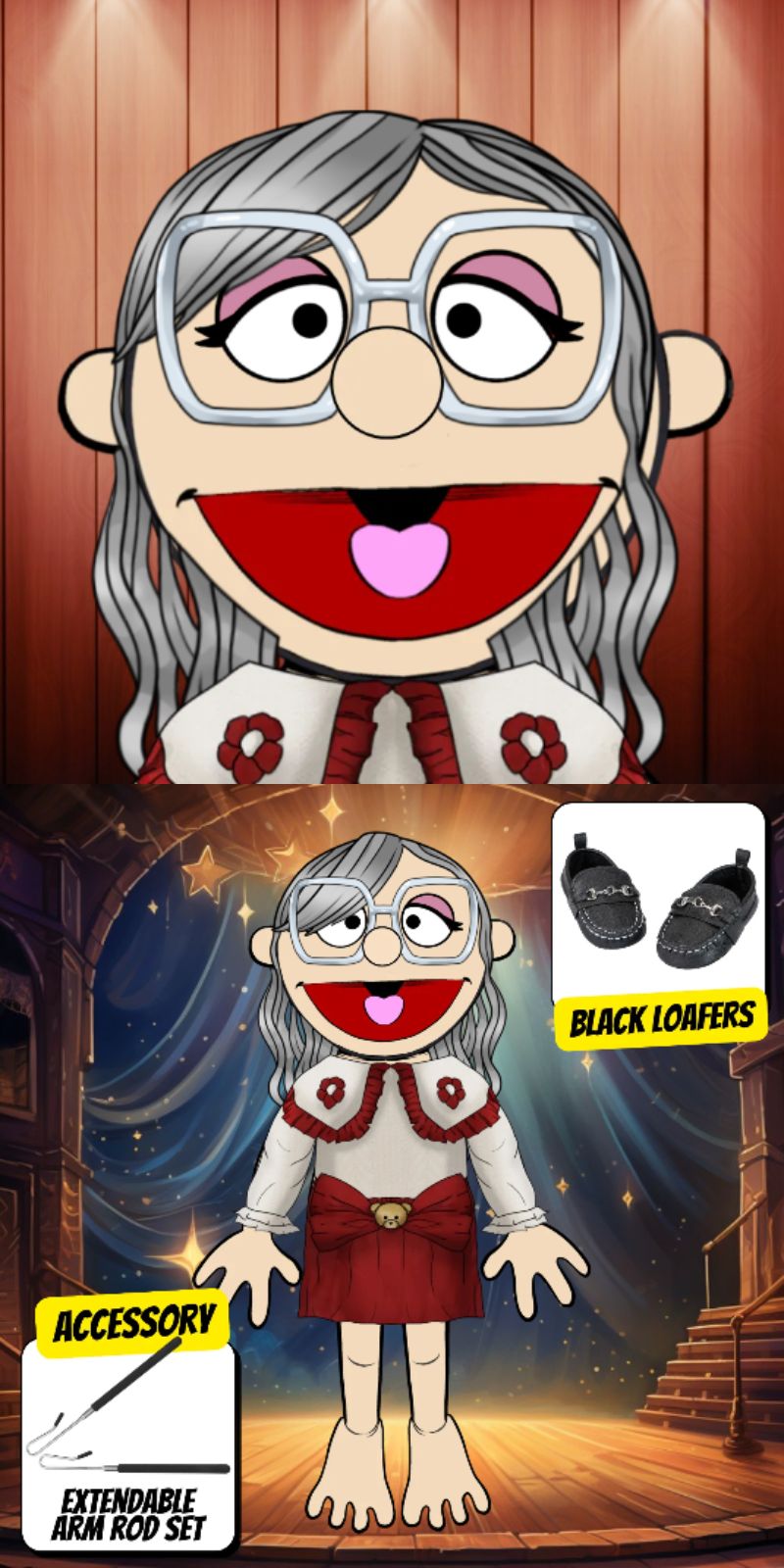 Pubbets Lab – 28” (70cm) Custom Full-Body Puppet | Design Your Own Puppet with price 239.40 ID p9borGQytVSFcLzsBjw6Zzz4