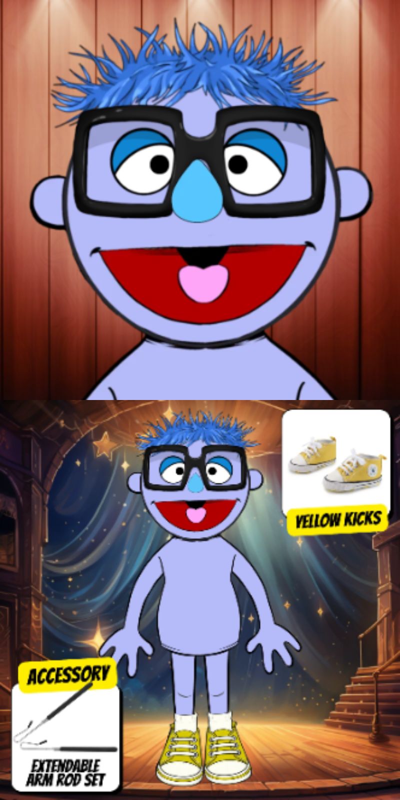 Pubbets Lab – 28” (70cm) Custom Full-Body Puppet | Design Your Own Puppet with price 224.40 ID YkjTzOKADi19Cqs6BY6xCG8Z