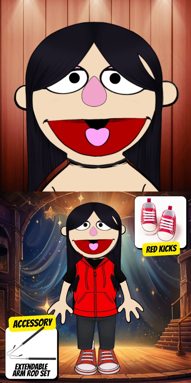 Pubbets Lab – 28” (70cm) Custom Full-Body Puppet | Design Your Own Puppet with price 216.90 ID c5_9drLU4thhqwS1ZpFkmPhX