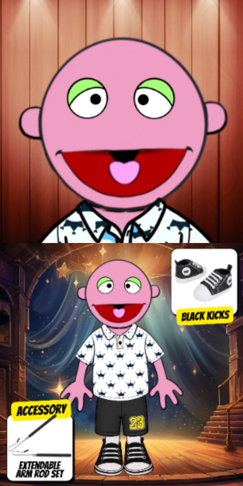 Pubbets Lab – 28” (70cm) Custom Full-Body Puppet | Design Your Own Puppet with price 211.90 ID fO7CbcDRbCRJiSqM9Wo_MjnN
