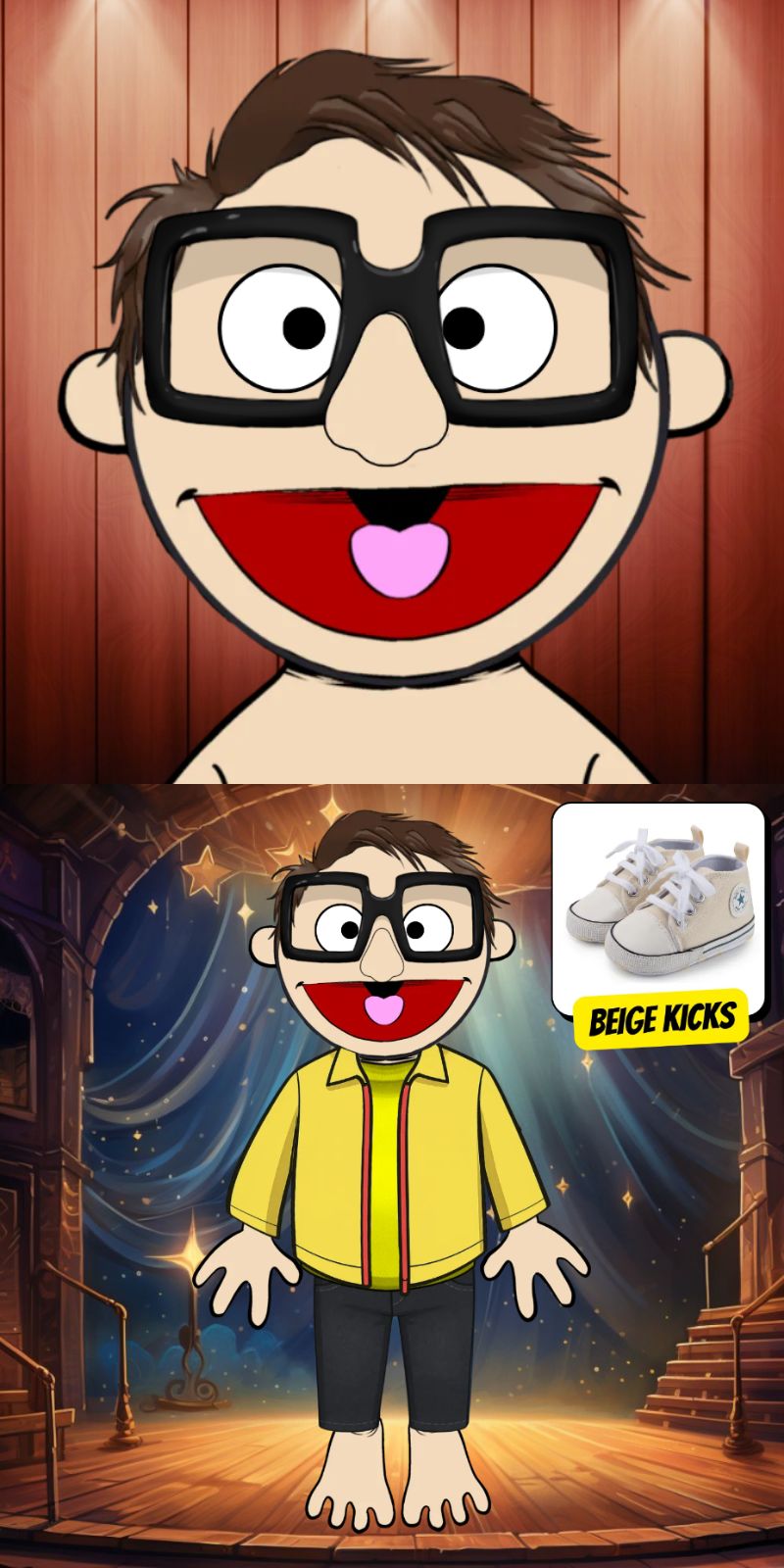 Pubbets Lab – 28” (70cm) Custom Full-Body Puppet | Design Your Own Puppet with price 217.45 ID ghb6BtEUcWdZCbN_Ou0biUQE