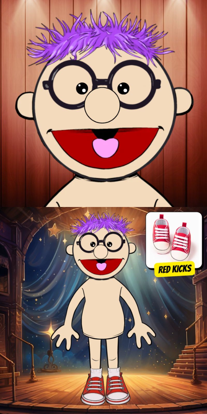 Pubbets Lab – 28” (70cm) Custom Full-Body Puppet | Design Your Own Puppet with price 212.45 ID SlbW5ajZ2IvCCVkJcZMgJE_w