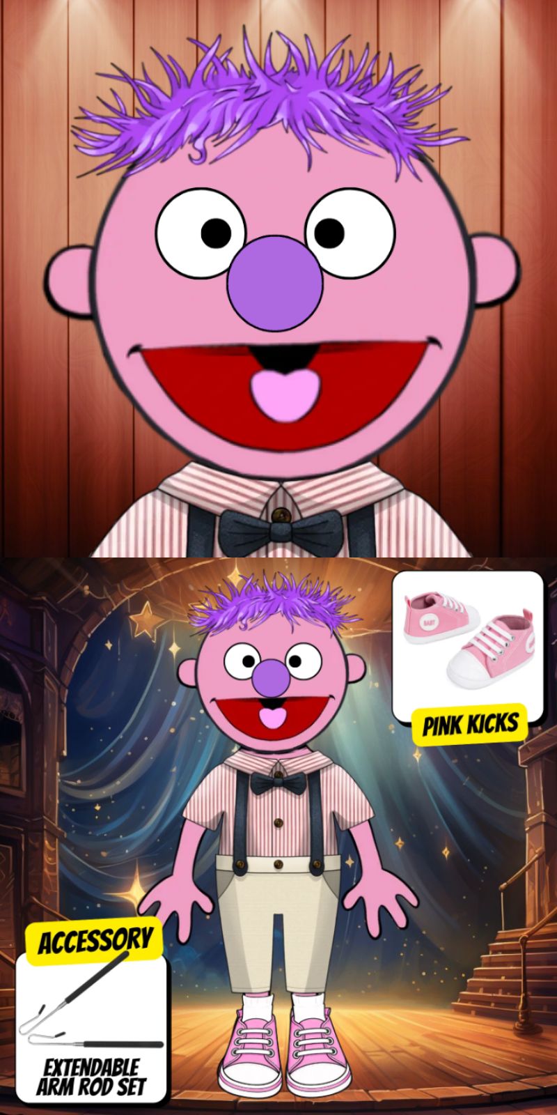 Pubbets Lab – 28” (70cm) Custom Full-Body Puppet | Design Your Own Puppet with price 211.90 ID 9rnDwRUdBQWQIy2swUmlMg93