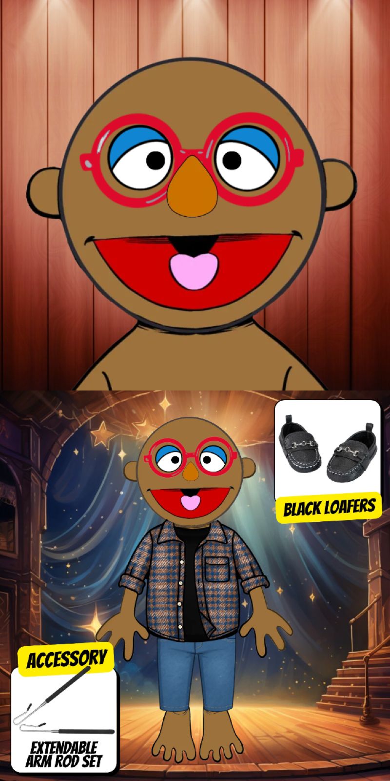 Pubbets Lab – 28” (70cm) Custom Full-Body Puppet | Design Your Own Puppet with price 244.40 ID eMrPocsDhvrD6kxRqs5hRJx-