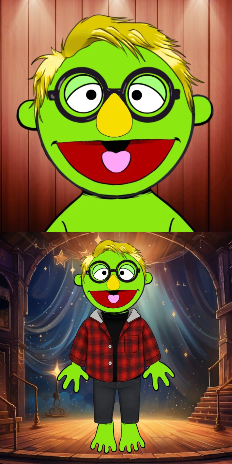 Pubbets Lab – 28” (70cm) Custom Full-Body Puppet | Design Your Own Puppet with price 232.45 ID y_W3W3TjrLiqR93seb74Zcmt