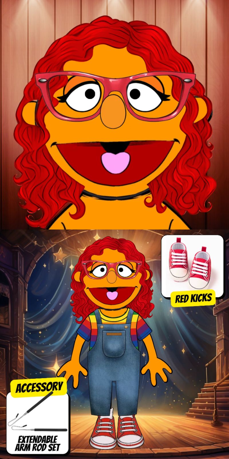 Pubbets Lab – 28” (70cm) Custom Full-Body Puppet | Design Your Own Puppet with price 229.40 ID q7cEonJYAx9GaTWkyWsno8yN