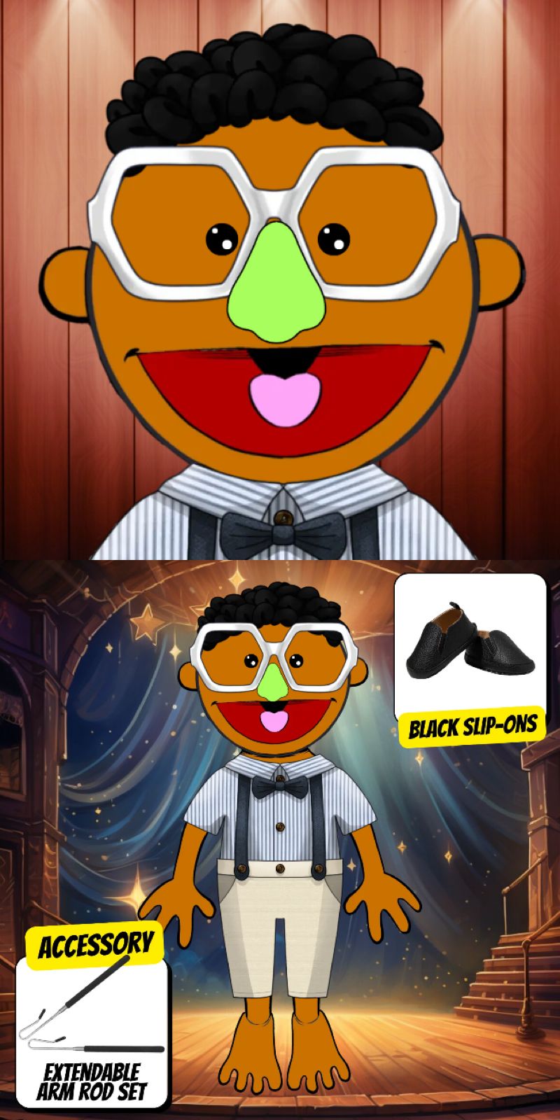 Pubbets Lab – 28” (70cm) Custom Full-Body Puppet | Design Your Own Puppet with price 229.40 ID b-UwLKpxSyoXSkRnpqyMQ639