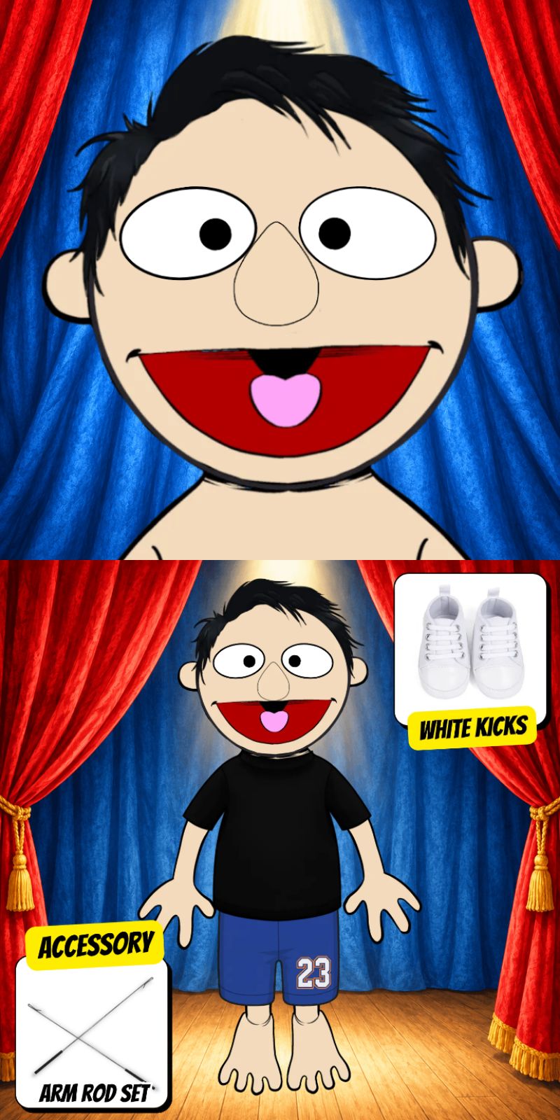 Pubbets Lab – 28” (70cm) Custom Full-Body Puppet | Design Your Own Puppet with price 209.90 ID cvL0izIF861XFPnLNBiGcHHY