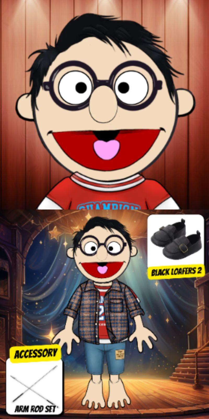 Pubbets Lab – 28” (70cm) Custom Full-Body Puppet | Design Your Own Puppet with price 242.40 ID BmbEyuFIi3VKznUXL5pydwKm