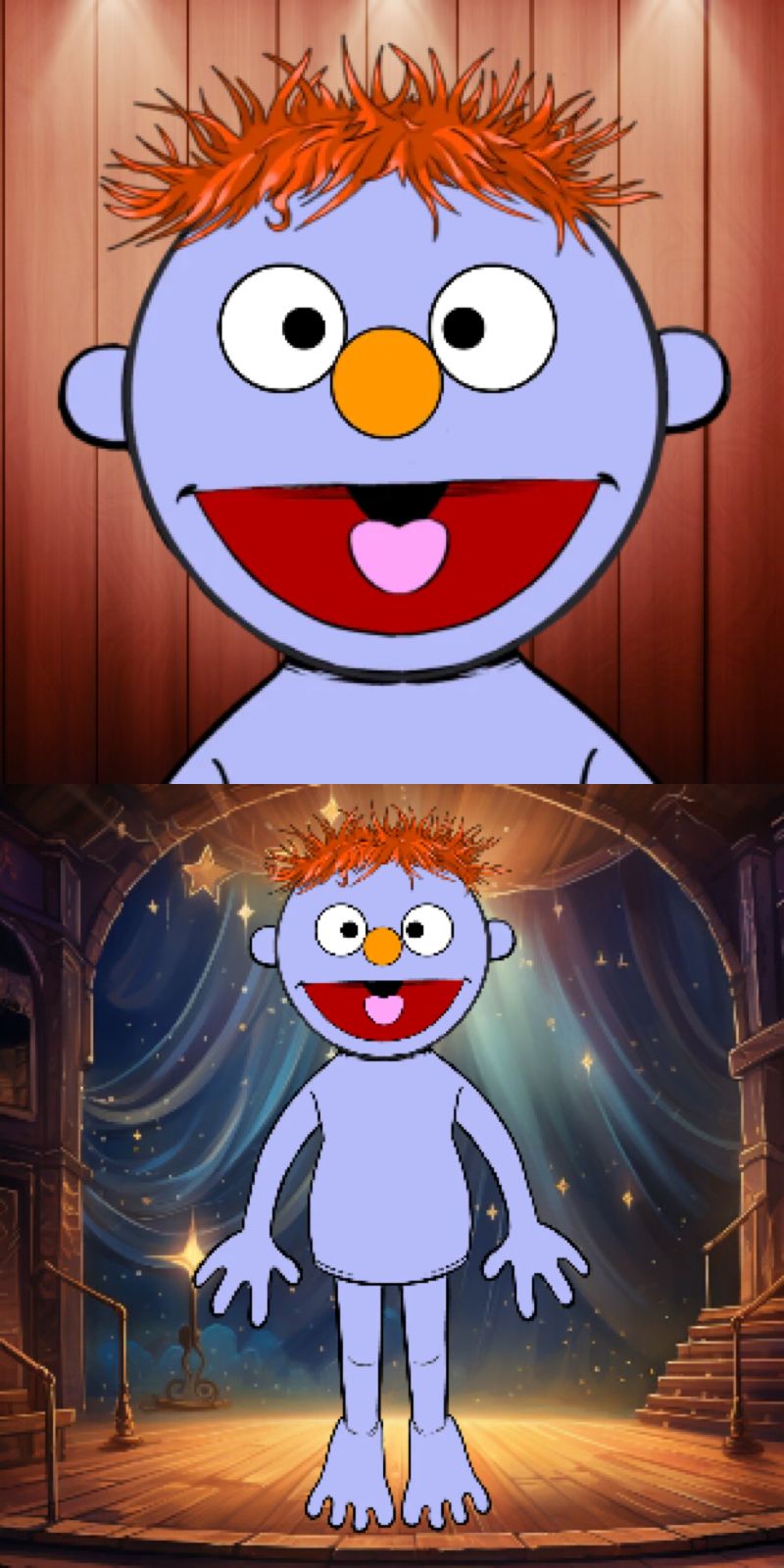 Pubbets Lab – 28” (70cm) Custom Full-Body Puppet | Design Your Own Puppet with price 214.95 ID VJRYHEBQW6vu-pzv-Z84lyn2