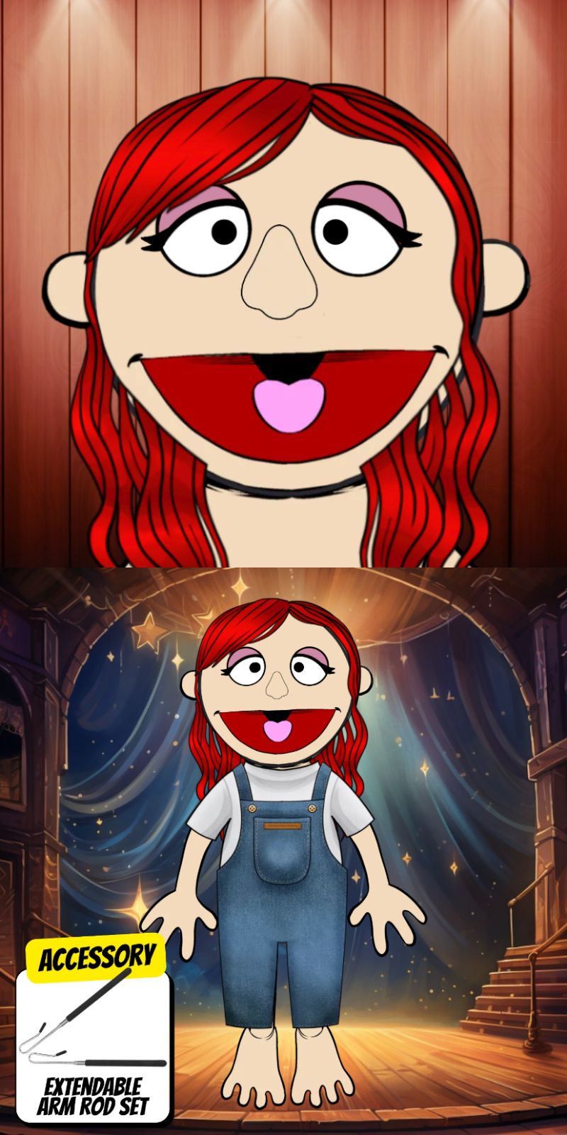 Pubbets Lab – 28” (70cm) Custom Full-Body Puppet | Design Your Own Puppet with price 216.90 ID Vj1FE3rSIAncX1oHSzlbX2CH