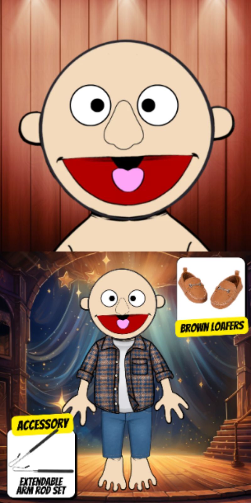 Pubbets Lab – 28” (70cm) Custom Full-Body Puppet | Design Your Own Puppet with price 231.90 ID Dc1krJDfJg9aV2NairPYu_Iz