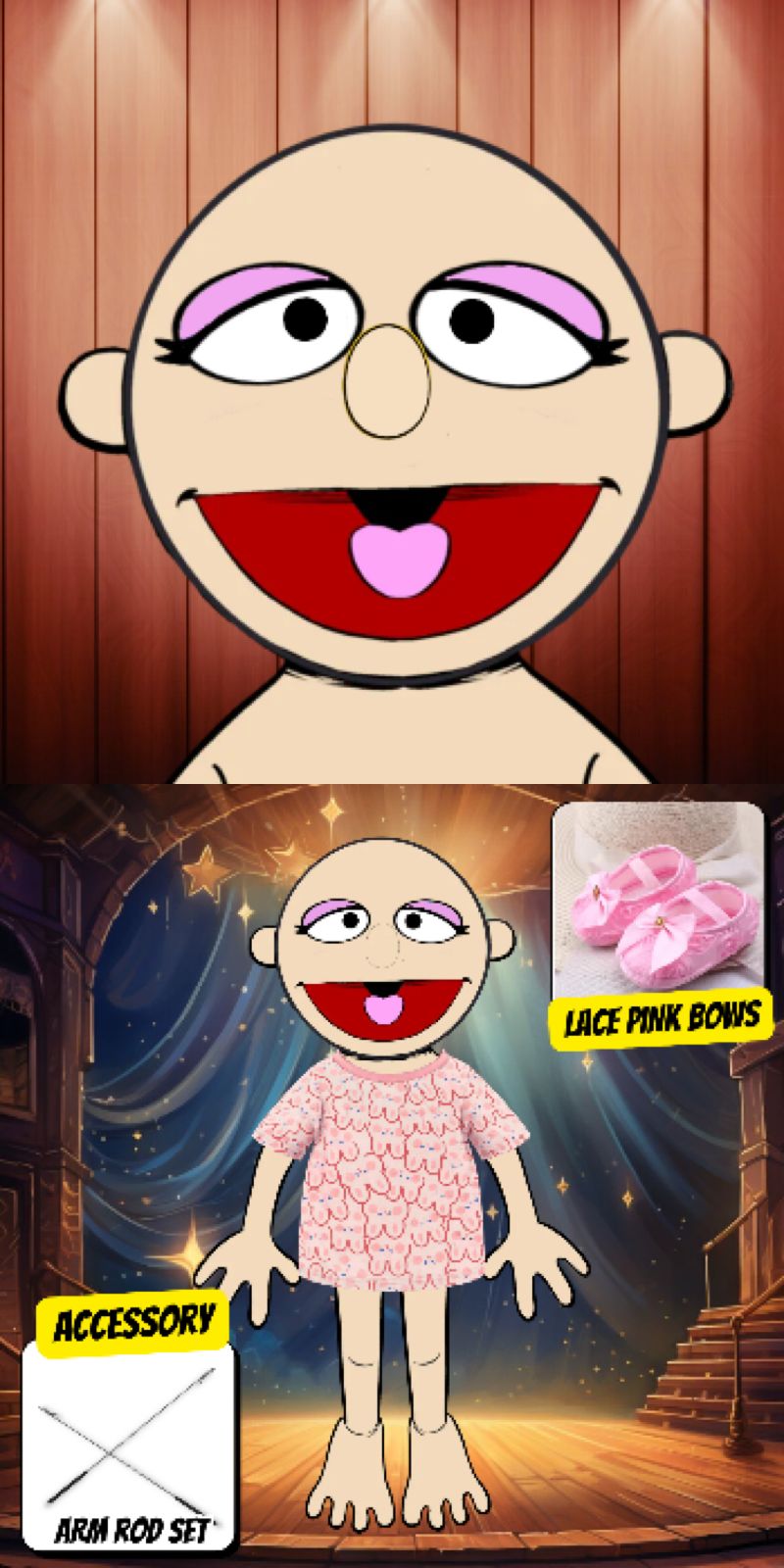 Pubbets Lab – 28” (70cm) Custom Full-Body Puppet | Design Your Own Puppet with price 209.90 ID 5i8tpvg_tfQ1UQqAYbaIUD8V