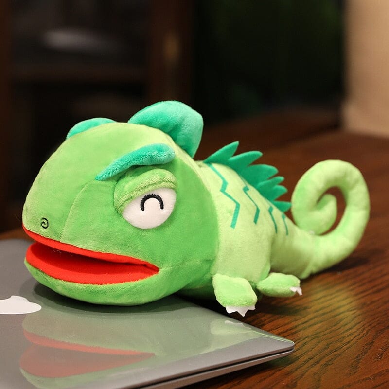 Pubbets! Chameleon / 25-30cm Ocean Adventures Hand Puppets. 25-30cm - 9 Animals