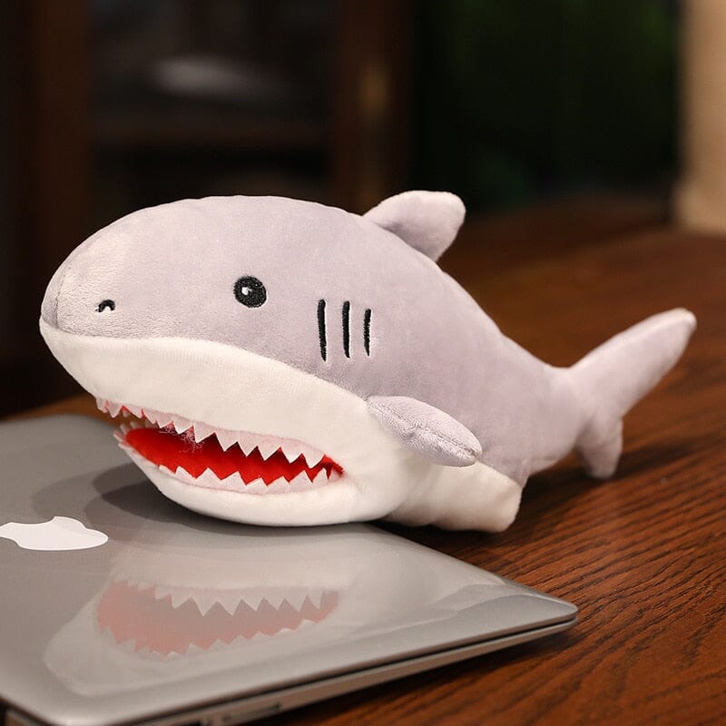 Pubbets! Grey Shark / 25-30cm Ocean Adventures Hand Puppets. 25-30cm - 9 Animals
