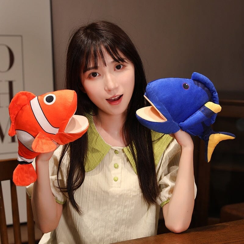 Pubbets! Ocean Adventures Hand Puppets. 25-30cm - 9 Animals