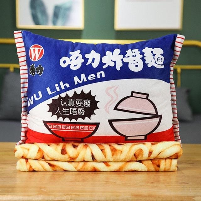 Puppet World Blankets Style 2 Blankoodle! Super soft noodle blanket and case