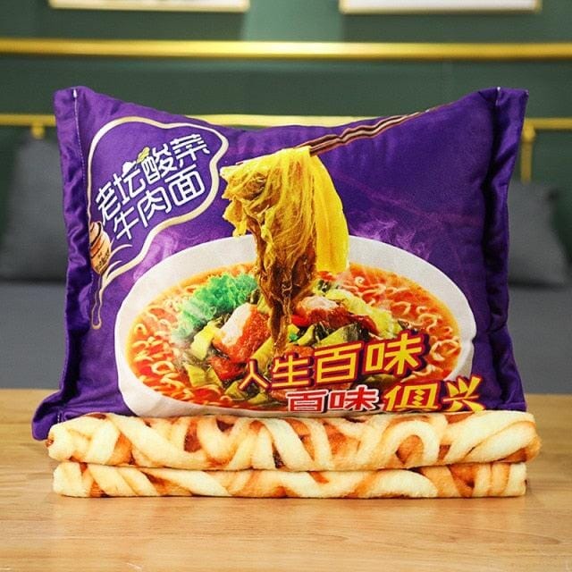 Puppet World Blankets Style 3 Blankoodle! Super soft noodle blanket and case