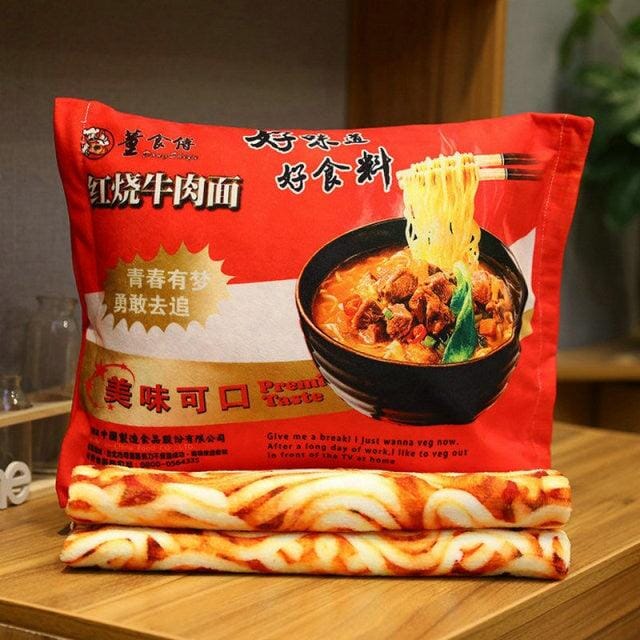 Puppet World Blankets Style 6 Blankoodle! Super soft noodle blanket and case